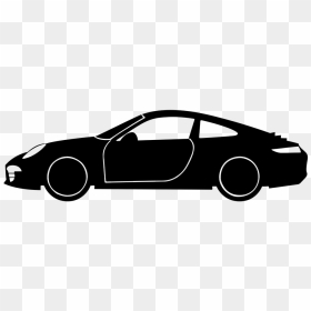 Thumb Image - Porsche 911 Car Silhouette, HD Png Download - car silhouette png