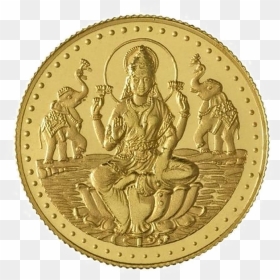 Lakshmi Gold Coin Download Transparent Png Image - Lakshmi Gold Coin, Png Download - lakshmi png