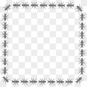 Ant Border Square - Marcos Para Trabajos Escolares, HD Png Download - square outline png