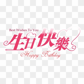 Thumb Image - Happy Birthday Chinese Png, Transparent Png - birthday wishes png