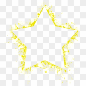 Star, Yellow, Shines, Light, Sky, Outline Star, Victory - Light Yellow Star Png, Transparent Png - star outline png