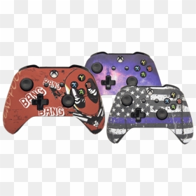 Custom Controllers, HD Png Download - gaming controller png