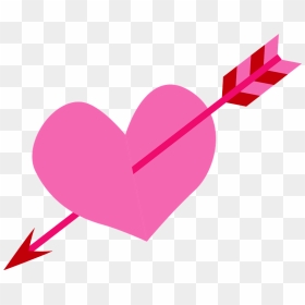 Heart Arrow Clipart - Heart, HD Png Download - arrow .png