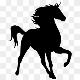 Horse Silhouette Png Png Free Library - Transparent Horse Silhouette, Png Download - soldier silhouette png