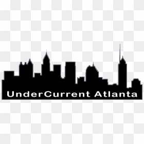 Atlanta Skyline Silhouette Banner, HD Png Download - city silhouette png