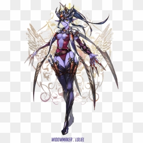 Overwatch Final Fantasy Style, HD Png Download - widowmaker png