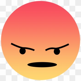 Facebook Angry Icon Png, Transparent Png - facebook png icon