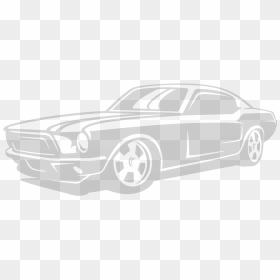 Muscle Car Silhouette Png - Mustang Decal, Transparent Png - car silhouette png