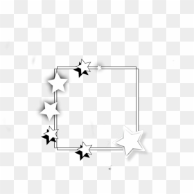 #freetoedit #box #square #squareoutline #outline #stars - Cross, HD Png Download - square outline png