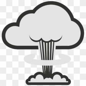 Mushroom Cloud Clipart - Emblem, HD Png Download - mushroom cloud png