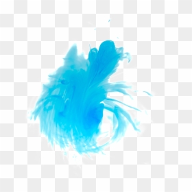 Beautiful Blue Smoke Brush - Illustration, HD Png Download - blue smoke png
