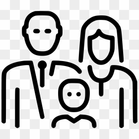 Family Icon Png White , Png Download - Family Black And White Icon, Transparent Png - family icon png