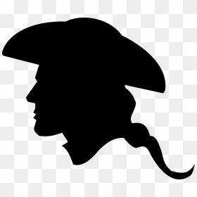 Us Revolutionary War Soldier - Human Face Silhouette Side, HD Png Download - soldier silhouette png