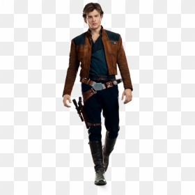Han Solo A Star Wars Story Cut Out Characters With - Han Solo Png, Transparent Png - han solo png