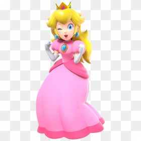 Peachsupermarioparty - Princess Peach Super Mario Party, HD Png Download - paper mario png
