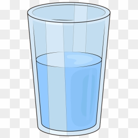 Glass Of Water Clipart - Pint Glass, HD Png Download - glass of water png