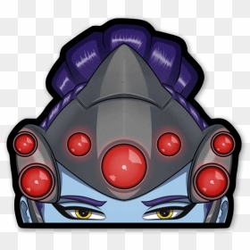 Widowmaker Peeker Sticker - Cartoon, HD Png Download - widowmaker png