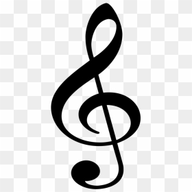Free Download Of Music Notes In Png - Transparent Treble Clef, Png Download - musical note png
