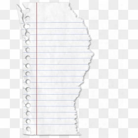 Lined Paper Png - Torn Lined Paper Png, Transparent Png - lined paper png