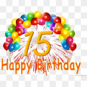 Happy Fifteenth Birthday Wishes - Happy 15 Th Birthday Wishes For Boy, HD Png Download - birthday wishes png