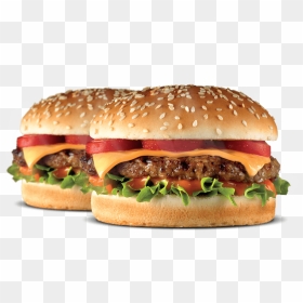 Cheeseburger-twin - Cheeseburger - Twin Burger, HD Png Download - cheeseburger png