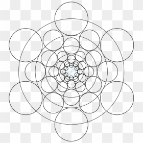 Sacred Geometry , Png Download - Sacred Geometry Circles Drawing, Transparent Png - sacred geometry png