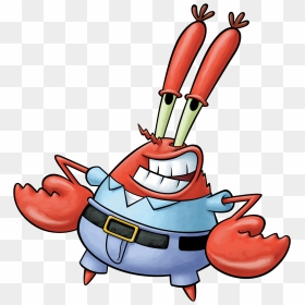 Transparent Sponge Bob Square Pants Clipart - Mr Krabs, HD Png Download - mr krabs png