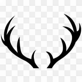Red Deer Antler Sticker Clip Art - Antler Clipart Png, Transparent Png - reindeer antlers png
