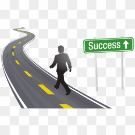 I Eat Short Sales For Lunch - Clipart Road To Success, HD Png Download - success png