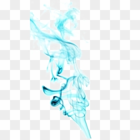 Turquoise Smoke Png Picture - Illustration, Transparent Png - blue smoke png