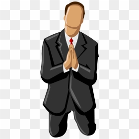 Transparent Man Praying Silhouette Png - Man Kneeling In Prayer, Png Download - prayer png