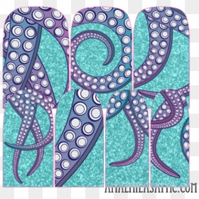 Tentacle Nail Wrap , Png Download - Paisley, Transparent Png - tentacle png