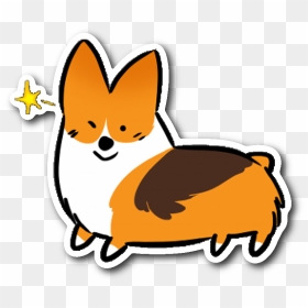 Clipart Puppy Corgi - Cartoon Transparent Corgi Png, Png Download - corgi png