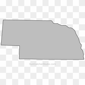 Nebraska State Outline, HD Png Download - rectangle outline png