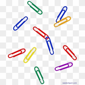 Lined Paper And Yellow Pencil - Clip Art Paper Clips, HD Png Download - lined paper png