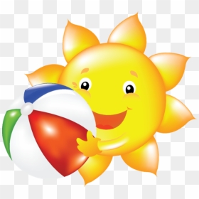 Summer Sun Clipart, HD Png Download - sun emoji png