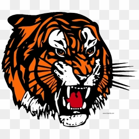 Medicine Hat Tigers Logo, HD Png Download - angry face png