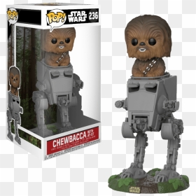 Chewbacca With Atst Pop , Png Download - Chewbacca Atst Pop Vinyl, Transparent Png - chewbacca png
