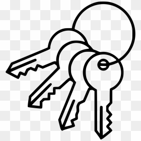 Keys - Keys Drawing Png, Transparent Png - keys png