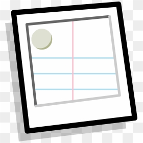 Club Penguin Rewritten Wiki - Background Icon Club Penguin Transparent, HD Png Download - lined paper png
