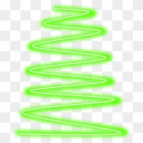 #spiral #line #neon #geometric #green #border #frame - Effect Neon Picsart, HD Png Download - picsart png effect download
