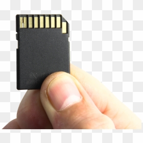Hand Holding Memory Card Png Image - Memory Card, Transparent Png - memory card png