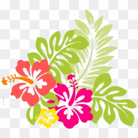 Flowers From Hawaii The - Hawaii Clipart, HD Png Download - hawaiian flowers png