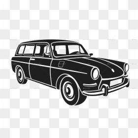 Transparent Car Silhouette Png - Vw Type 3 Vector, Png Download - car silhouette png