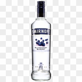 Smirnoff Blueberry - Smirnoff Blueberry Vodka, HD Png Download - vodka png