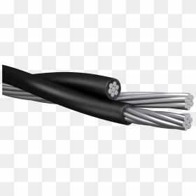 Triplex Service Drop Cable, HD Png Download - wire png