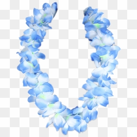 Hawaiian Flower Necklace Png, Transparent Png - hawaiian flowers png