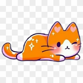 Transparent Cute Cats Png - Kawaii Cute Kitten Drawing, Png Download - cats png