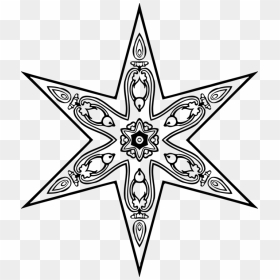 Transparent Grid Clipart - Star Polygon, HD Png Download - sacred geometry png