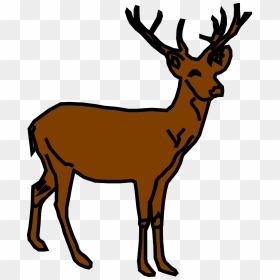 Deer Clipart, HD Png Download - reindeer antlers png